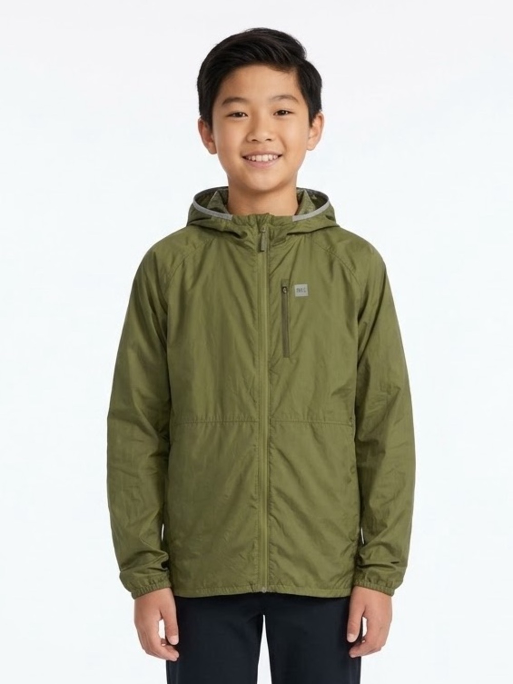 MEC Mountain Equipment Coop Youth 14 Lightweight Jacket Coat Windbreaker Layer